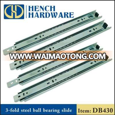 Full Extension Ball Bearing Telescopic Drawer Channel